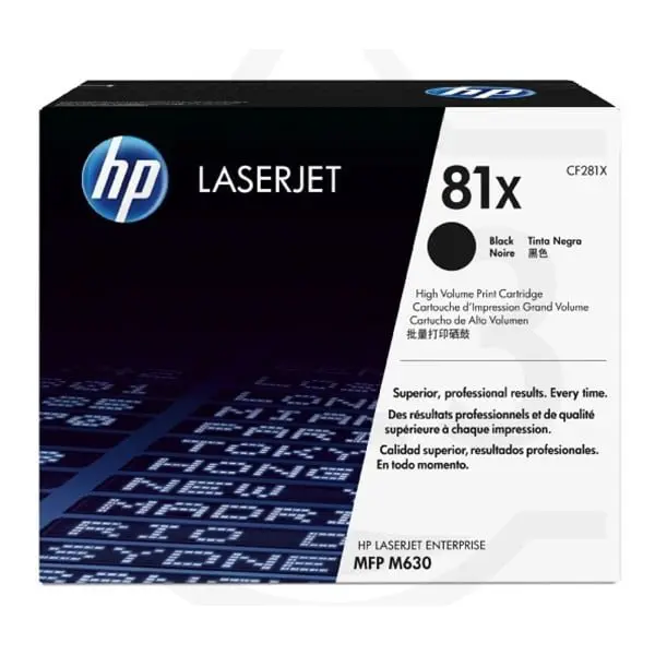 HP 81X toner Zwart high-capacity(origineel)