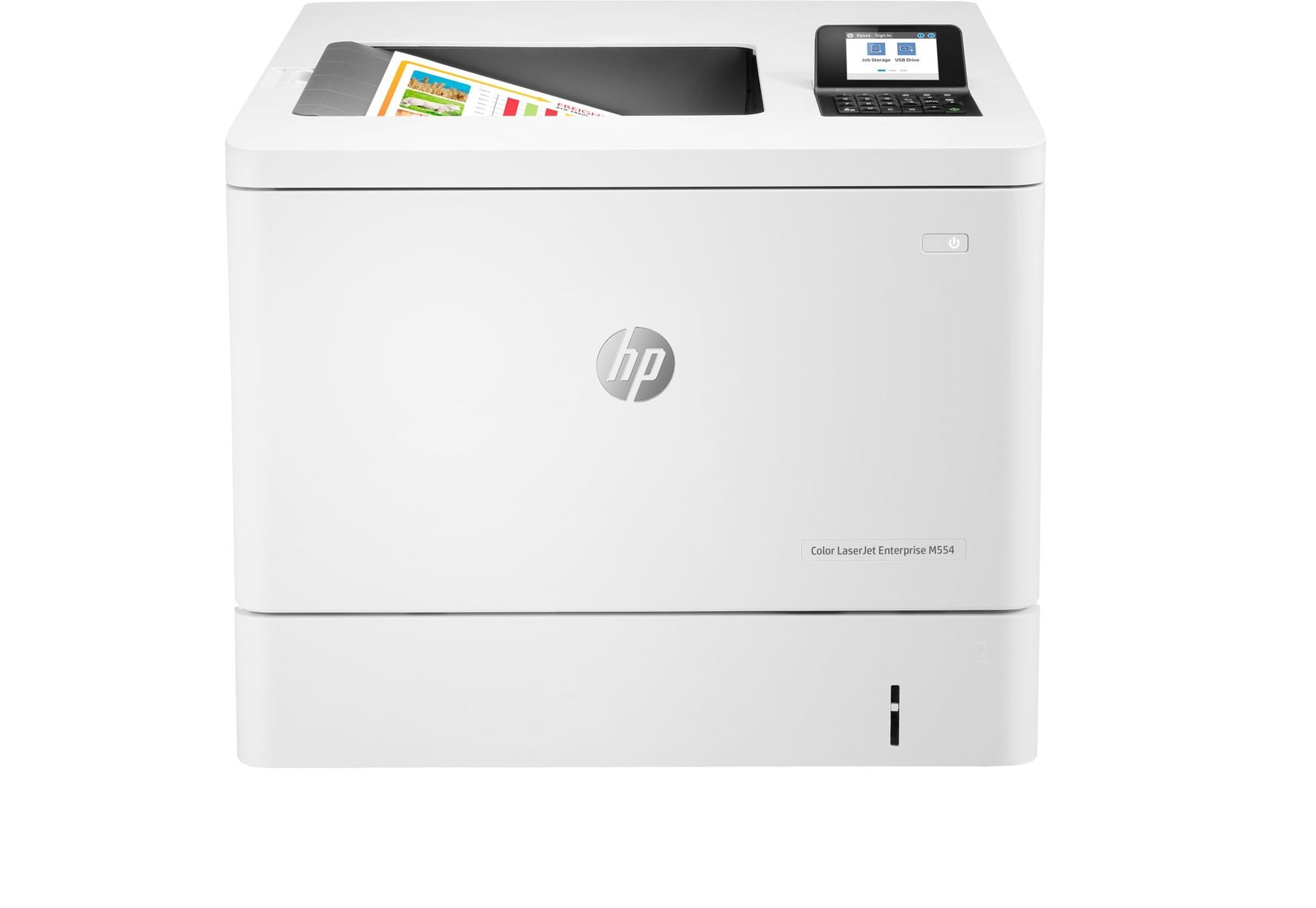 HP Color LaserJet Enterprise M554dn printer